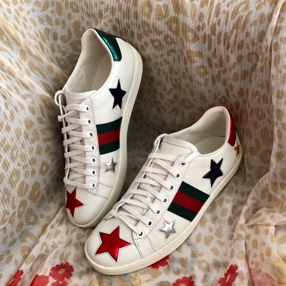 FLASH SALE! Authentic Gucci Ace Stars Sneakers